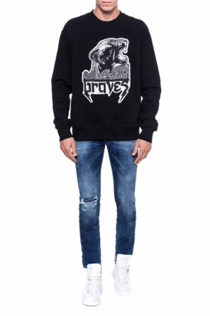 Appliquéd sweatshirt, zdjęcie 2 Appliquéd sweatshirt od Diesel